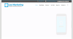 Desktop Screenshot of leomarketing.com